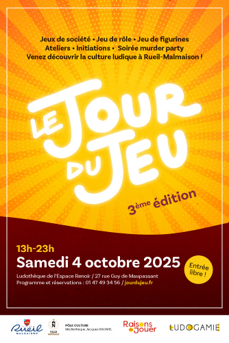 Affiche du Jour du jeu 2025